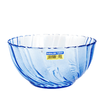 H&h 3x Insalatiere In Vetro Beaurivage Marine 23 Cm, Blu, H&amp;H