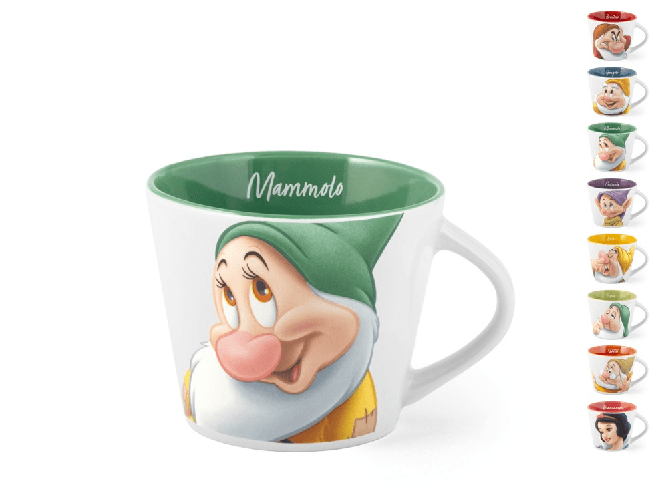 Home 12x Home Tazze te Nani Pop Disney in new bone china decorata cc 280