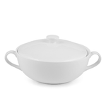 H&h Zuppiera In Porcellana Bone China Lt 1,86, Marca H&amp;H, Avorio