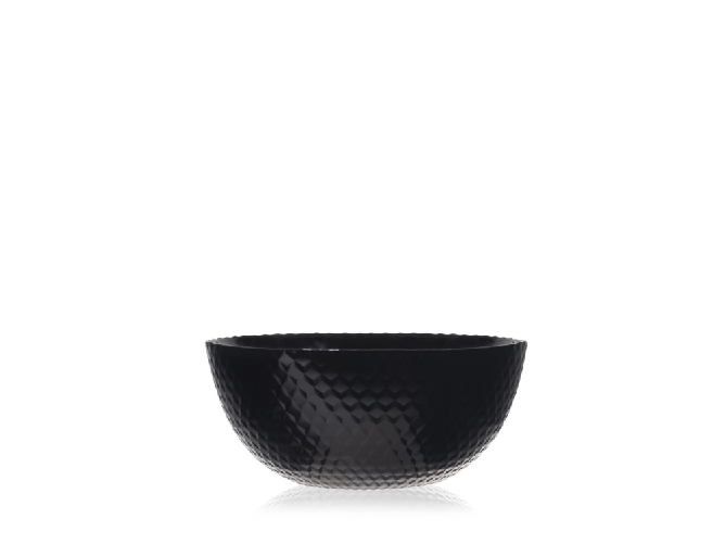 Arc Coppetta In Vetro Opale Pampille Nero, 13Cm