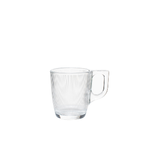 Arc 6x Tazze Per Caffe' In Vetro Trasparente Stripy, 9Cl