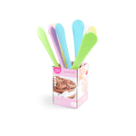 Habi 8x Spatole Habi In Silicone Colore Pastel Cm25