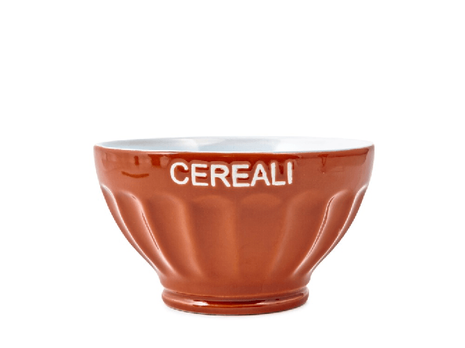 Home 6x Scodelle In Stoneware Home C/ Scritta Cm13 307/13
