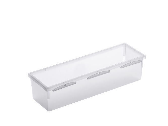 Rotho Cassetto Componibile In Polipropilene Colore Bianco Cm 23X8. Bpa Free