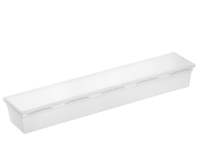 Rotho Cassetto Componibile In Polipropilene Colore Bianco Cm 38X8. Bpa Free