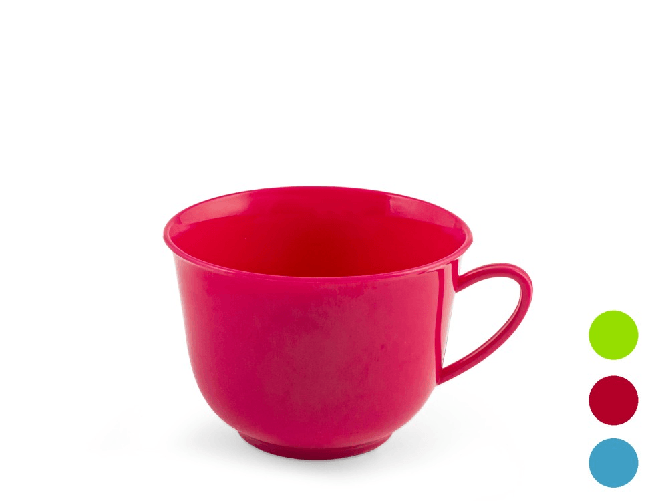 Home 6x Home Tazza the Ecolux in polipropilene colore assortiti cl 30
