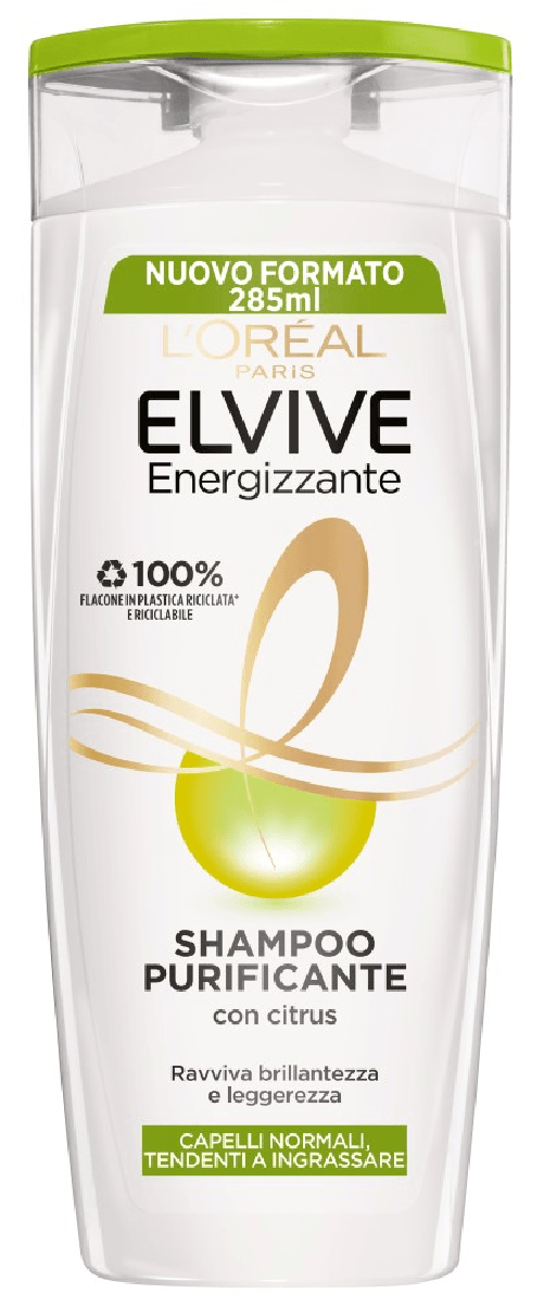 L'oreal 3x Elvive Shampoo 285 Ml. Energizzante