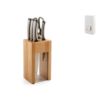 H&h H&amp;H ceppo con 4 coltelli con forbice