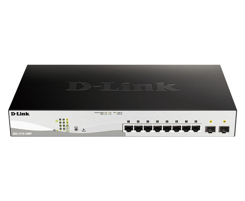 Switch-PoE-Smart-Managed-Gigabit-a-10-porte-D-link-DGS-1210-10MP-E