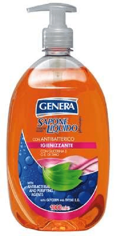 Genera 10x Bundle Genera Sapone Liquidocompleto Lt1 Antibatterico