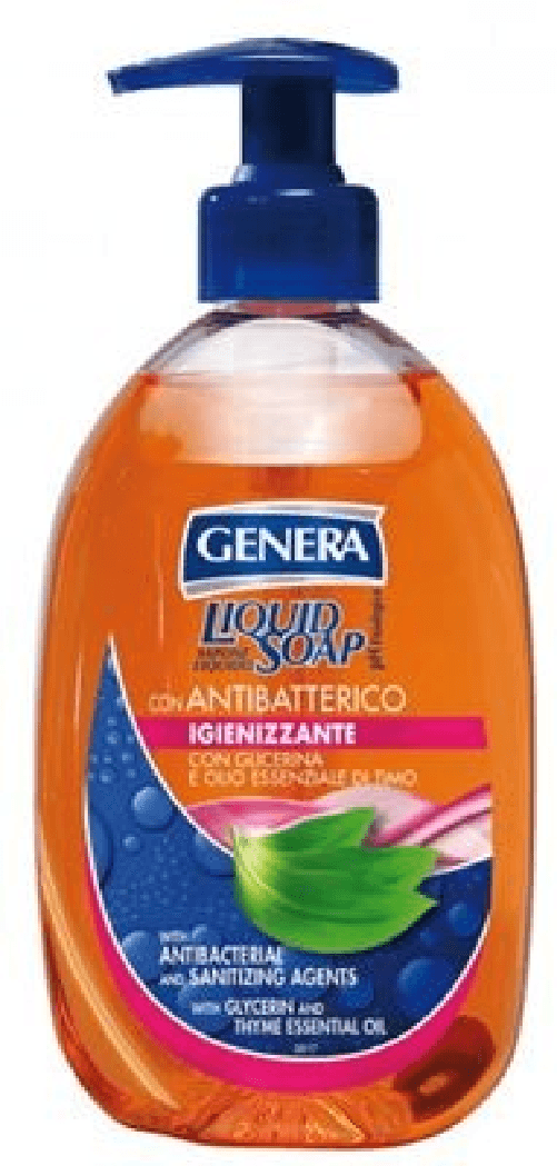 Genera 12x Bundle Genera Sapone Liquido Completo Ml 500 Antibatterico