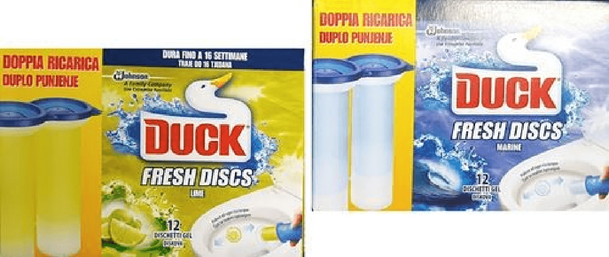 Duck 10x Bundle Duck Fresh Discs X2 Ric. Lime/Mari