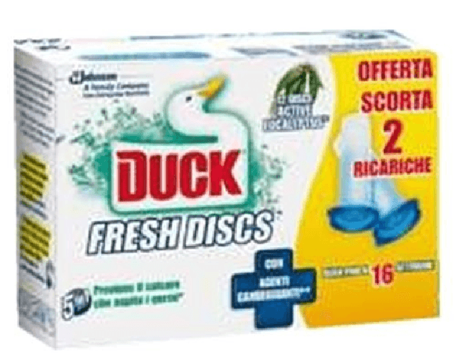 Duck 10x Bundle Duck Fresh Discs X2 Ric.Eucalipto Lavanda
