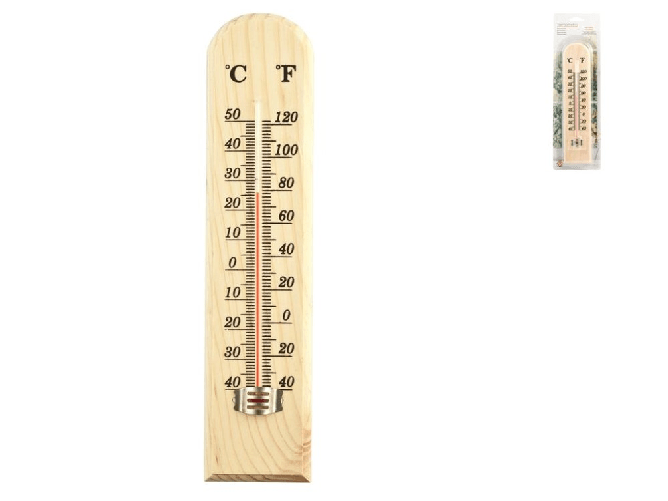 Home 6x Termometri Per Interno Legno 26 231033b Home