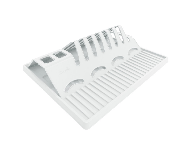Rotho scolapiatti Grigio Larghezza: 390 mm, Profondità: 320 mm, Altezza: 20 mm