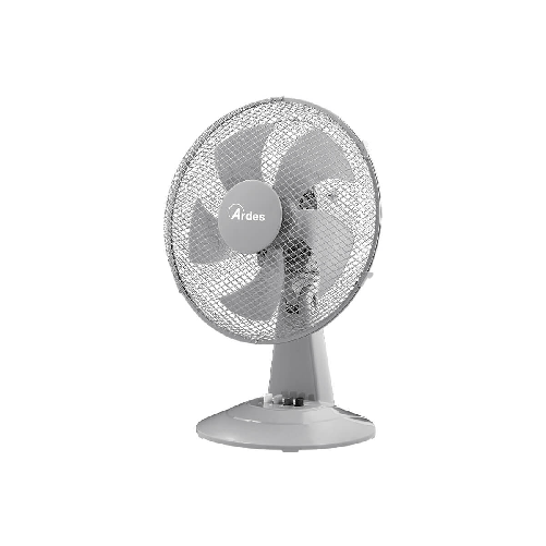 Ardes Ventilatore da Tavolo 30cm Steelo30 3 Velocita' Grigio