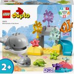 LEGO DUPLO 10972 Animali dell’Oceano, Giochi Educativi per Bambini dai 2 Anni con Tartaruga Giocattolo