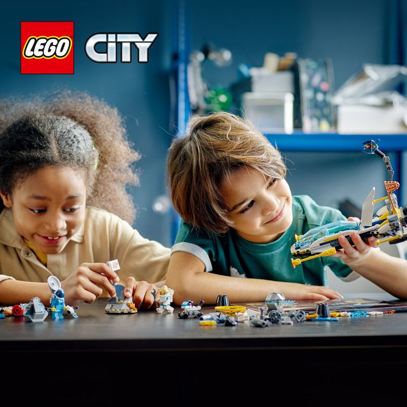 LEGO-City-60354-Missioni-di-Esplorazione-su-Marte-Set-Costruzioni-con-Avventura-Digitale-Interattiva-Astronave-Giocattolo