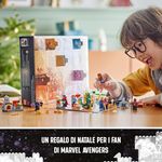 LEGO-Marvel-76267-Calendario-dell’Avvento-degli-Avengers-2023-con-24-Regali-da-Supereroi-Regalo-di-Natale-per-Bambini