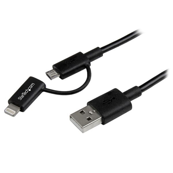 StarTech.com-Cavo-di-ricarica-2-in-1-da-1m---Da-USB-a-Lightning-o-Micro-USB-per-iPhone---iPad---iPod---Android---Certifi