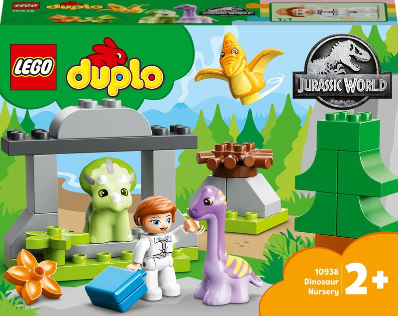 LEGO-DUPLO-Jurassic-World-10938-l’Asilo-Nido-dei-Dinosauri-Giocattolo-con-Mattoncini-Grandi