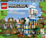 LEGO-Minecraft-21188-Il-Villaggio-dei-Lama-Casa-Giocattolo-con-Animali-della-Fattoria-Giochi-per-Bambini-Creativi