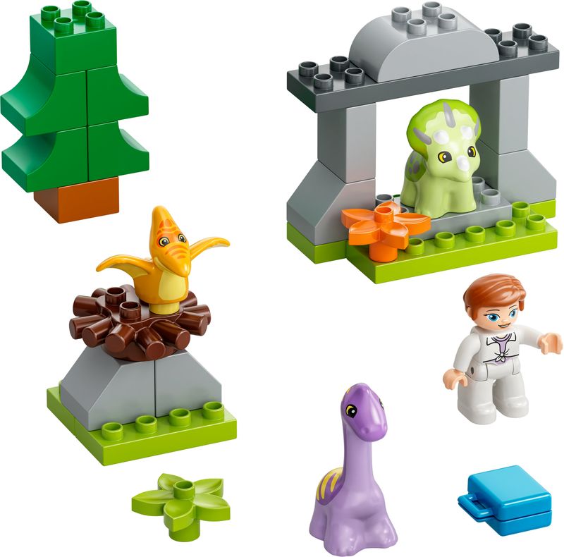 LEGO-DUPLO-Jurassic-World-10938-l’Asilo-Nido-dei-Dinosauri-Giocattolo-con-Mattoncini-Grandi