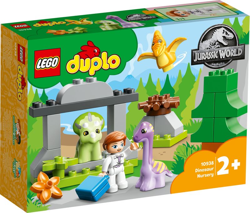 LEGO-DUPLO-Jurassic-World-10938-l’Asilo-Nido-dei-Dinosauri-Giocattolo-con-Mattoncini-Grandi