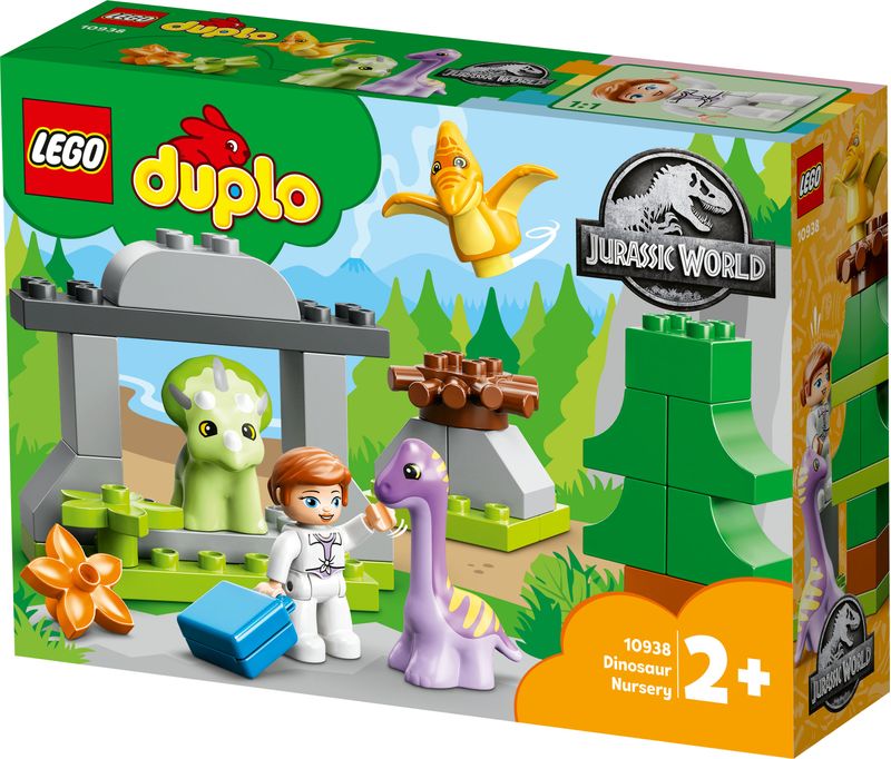 LEGO-DUPLO-Jurassic-World-10938-l’Asilo-Nido-dei-Dinosauri-Giocattolo-con-Mattoncini-Grandi