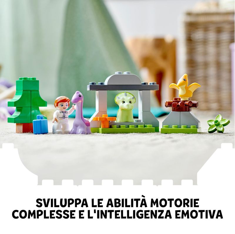 LEGO-DUPLO-Jurassic-World-10938-l’Asilo-Nido-dei-Dinosauri-Giocattolo-con-Mattoncini-Grandi