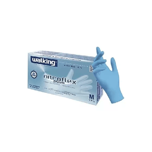 Machieraldo Guanti in Nitrile Nitroflex Plus 100 Pezzi Taglia M