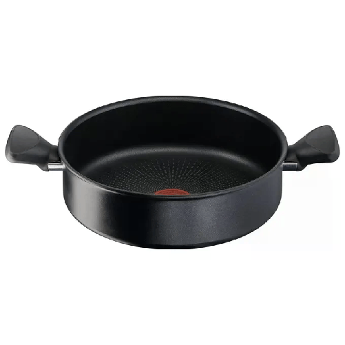 Lagostina Casseruola 010161032224 Bassa con 2 Maniglie 24 cm Ri-genera Green Elegante e Resistente