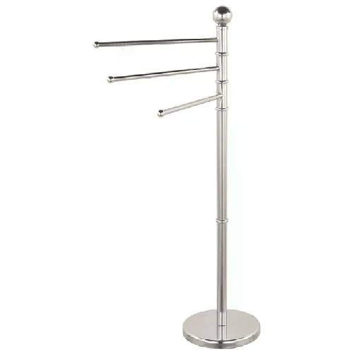 VIGOR-BLINKY Vigor Portasciugamani Inox 3 Bracci Mobili H. 90cm