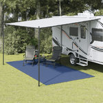 VidaXL Tappeto da Tenda Blu 5x2,5 m