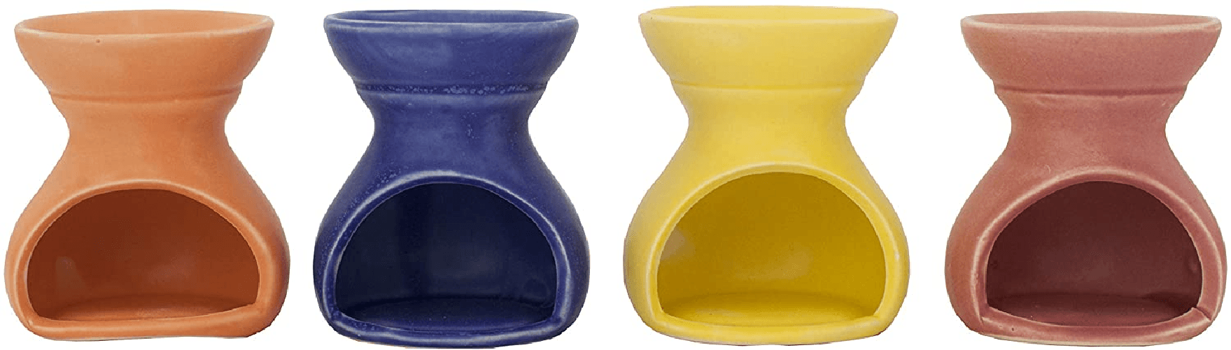 Senza marca BRUCIA ESSENZE IN CERAMICA COLORATI