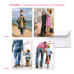 Senza marca H26043/4 BC - BUON COMPLEANNO MASCHILE TENDERNESS (12PZ)