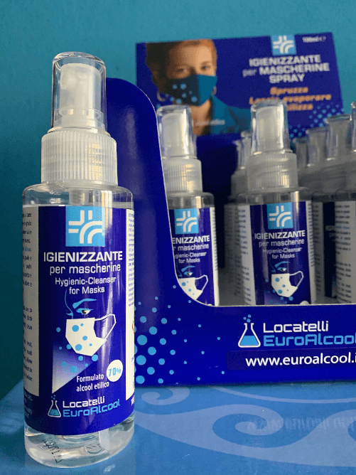 Senza marca IGIENIZZANTE SPRAY ACTIVE MASK 100ml