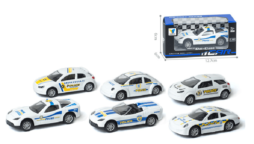 Senza marca MODELLINI AUTO POLICE CAR 1:43 - 95173