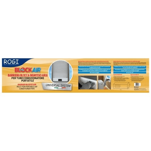 Rogi Supporto condizionatore Rogi Block air portatile per persiana