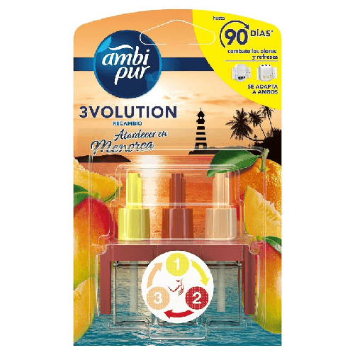Ambi Pur Ricariche Per Diffusore Elettrico Ambi Pur Atardecer en Menorca 20 ml