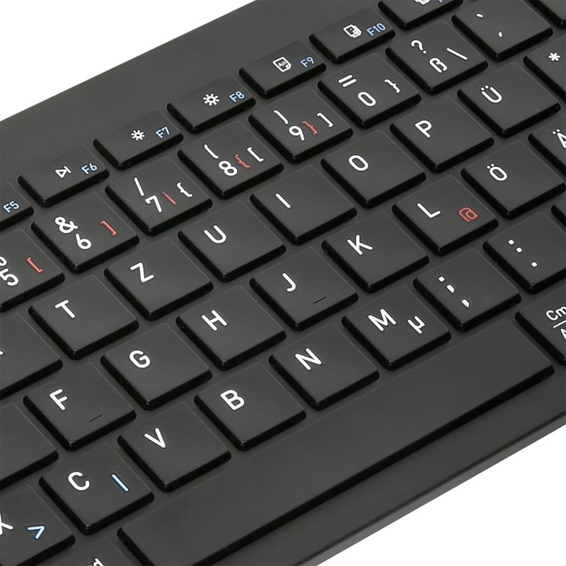 Targus-AKB863DE-tastiera-Bluetooth-QWERTZ-Tedesco-Nero