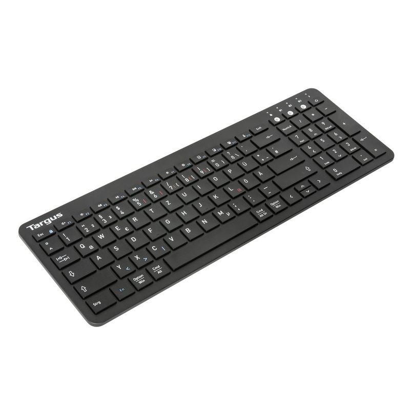 Targus-AKB863DE-tastiera-Bluetooth-QWERTZ-Tedesco-Nero