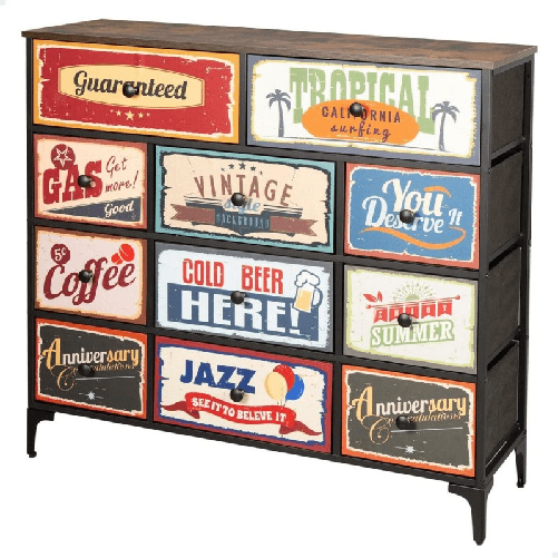 Max Home Cassettiera Max Home Vintage 103 x 98 x 30 cm