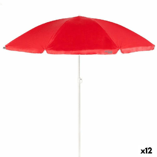 Aktive Ombrellone Aktive UV50 Ø 160 cm Poliestere Metallo 160 x 166 x 160 cm (12 Unità)