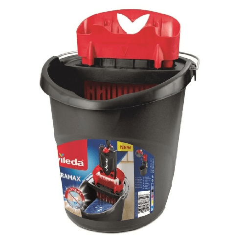 Vileda Secchio per Pavimenti Vileda Ultramax Nero Rosso Plastica 10 L 38 x 38 x 38 cm