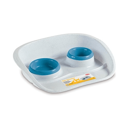 Stefanplast Ciotola animali Stefanplast 97770 Set Dinner 0,25 0,30 lt Azzurro