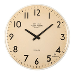 Lowell Orologio da parete Lowell 21560 JUSTAMINUTE East 1863 Old Town Bianco