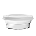 Arc Contenitore So-Urban Vetro Trasparente Coperchio Plastica Bianco E Impilabile Cl 58