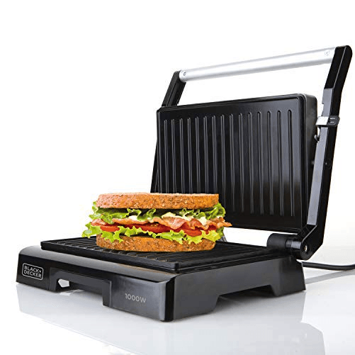 Pidema-Piastra-elettrica-Black-Decker-compact-grill-1000-watt