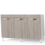 Pidema:Sottolavello cucina componibile con ante 120 cm olmo. Mobili sottolavelli per cucine componibili, dimensioni 85x120x50 cm.